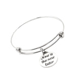 Affirmation Jewelry, Now Is The New Later Charm Bracelet, Motivating Gift, Encouraging Her, Motivating Her, Encouraging Quote