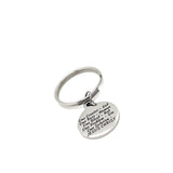 Faith Gift, Jesus Is The Solution Charm Keychain, Faith Quote, Christian Gift, Christian Keychain, Baptism Gift, Salvation Gift