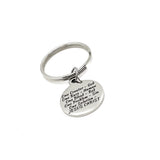 Faith Gift, Jesus Is The Solution Charm Keychain, Faith Quote, Christian Gift, Christian Keychain, Baptism Gift, Salvation Gift