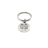 Faith Gift, As I Have Loved You Love One Another Keychain, John 13 34 Keychain, Christian Gift, Christian Love Keychain, Charm Keychain Gift
