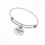 Faith Gift, And The Lord Remembered Her Charm Bracelet, 1 Samuel 1 19; Scripture Gift, Christian Woman, Christian Gift, Scripture Quote