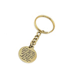 Scripture Quote, Let Your Light Shine Charm Keychain, Glorify God In Heaven, Faith Gift, Matthew 5 16 Charm, Christian Prayer Gift