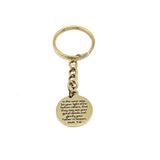 Scripture Quote, Let Your Light Shine Charm Keychain, Glorify God In Heaven, Faith Gift, Matthew 5 16 Charm, Christian Prayer Gift