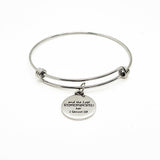 Faith Gift, And The Lord Remembered Her Charm Bracelet, 1 Samuel 1 19; Scripture Gift, Christian Woman, Christian Gift, Scripture Quote