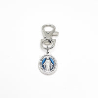 Faith Gift, Mother Mary Clip On Charm, Catholic Gifts, Christian Gifts, Catholic Charms, Saint Charms