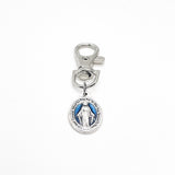 Faith Gift, Mother Mary Clip On Charm, Catholic Gifts, Christian Gifts, Catholic Charms, Saint Charms