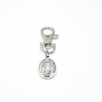 Faith Gift, St Gabriel Clip On Charm, Catholic Gifts, Christian Gifts, Catholic Charms, Saint Charms