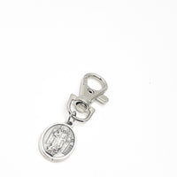 Faith Gift, St Gabriel Clip On Charm, Catholic Gifts, Christian Gifts, Catholic Charms, Saint Charms