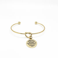 Faith Gift, Whatever You Do Or Say, Do It As A Representative Of Christ Charm Bracelet, Proverbs 3 17, Christian Jewelry, Scripture Quote