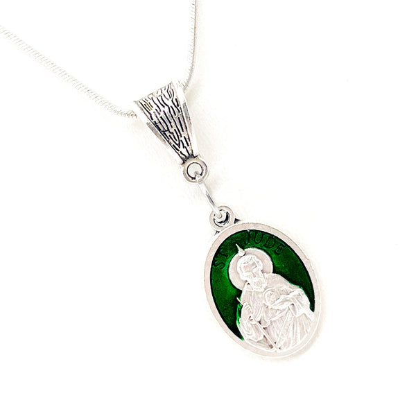 Faith Gift, Saint Jude Necklace, Catholic Saints Gift, Saint Jude Gifts, Patron Saint Of Lost Causes, Christian Jewelry, Faith Jewelry