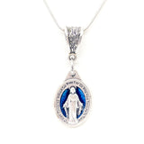 Faith Gift, Mother Mary Necklace, Catholic Saints Gift, Catholic Gifts, Mother Mary, Christian Jewelry, Faith Jewelry