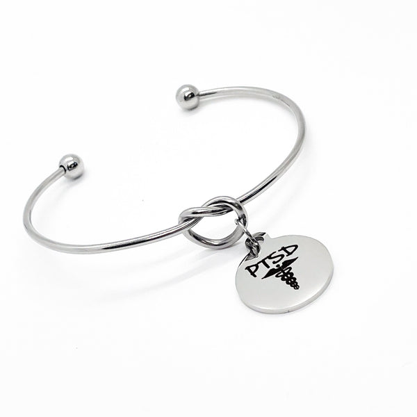 Medial Charm Bracelet, PTSD Bracelet, Caduceus, Medical Notice Jewelry, Medical Awareness, PTSD Awareness, PTSD Survivor, Awareness Jewelry