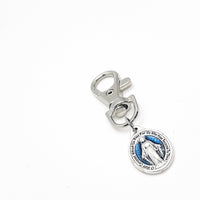 Faith Gift, Mother Mary Clip On Charm, Catholic Gifts, Christian Gifts, Catholic Charms, Saint Charms