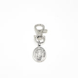 Faith Gift, St Gabriel Clip On Charm, Catholic Gifts, Christian Gifts, Catholic Charms, Saint Charms