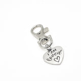 Affirmation Gift, I Am Loved Clip On Charm, Daughter Gift, Granddaughter Gift, Love Gift, Wife Gift, Son Gift, Love Reminder, Gift For Him