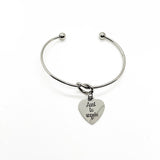 Aunt To Angels Charm Bracelet, Aunt Gifts, Remembering Loss, Nieces and Nephews, Family Gifts, Aunt Loss, Aunt Jewelry Gift