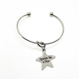 Affirmation Jewelry, Sparkle Like A Star Charm Bracelet, Daughter Gift, Motivating Her, Encouraging Her, Wife Gift, Star Charm, Gift For Her