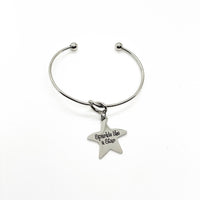 Affirmation Jewelry, Sparkle Like A Star Charm Bracelet, Daughter Gift, Motivating Her, Encouraging Her, Wife Gift, Star Charm, Gift For Her