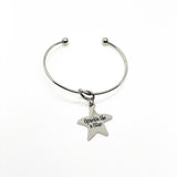Affirmation Jewelry, Sparkle Like A Star Charm Bracelet, Daughter Gift, Motivating Her, Encouraging Her, Wife Gift, Star Charm, Gift For Her