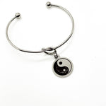 Best Friend Gift, Yin Yang Charm Bracelet, Wife Gift, Yin Yang Symbol, Gift For Her, Love Gift, Girlfriend Gift, Affirmation Gifts For Her