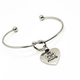 Feed Me Pizza And Call Me Princess Charm Bracelet, Gift For Her, Daughter Gift, Wife Gift, Girlfriend Gift, Birthday Gift, Granddaughter
