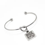 Fun Gifts, Life Is Short Smile While You Still Have Teeth Charm Bracelet, Friend Gift, Birthday Gift, Aging Humor, Mom Gift, Wife Gift