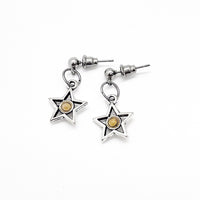 Mustard Seed Star Earrings,  Mustard Seed Jewelry, Matthew 17 20, Mustard Seed Faith Jewelry, Bible Verse Gift, Scripture Gifts, Faith Gift