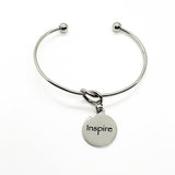 Affirmation Gifts, Inspire Word Charm Bracelet, Daughter Gift, Wife Gift, Gift For Her, Word Jewelry, Inspiring Word Gift, Affirmation Words