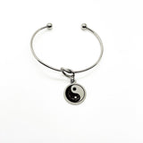 Best Friend Gift, Yin Yang Charm Bracelet, Wife Gift, Yin Yang Symbol, Gift For Her, Love Gift, Girlfriend Gift, Affirmation Gifts For Her