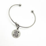 Encouragement Gift, The Sun Will Rise And We Will Try Again Charm Bracelet, Motivating Gifts, Encouraging Her, Motivating Her, Trying Again