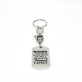 Family Gifts, Remember As Far As Anyone Knows We Are A Nice Normal Family Keychain, Family Reunion Gifts, Family Gathering, Family Love