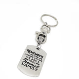 Family Gifts, Remember As Far As Anyone Knows We Are A Nice Normal Family Keychain, Family Reunion Gifts, Family Gathering, Family Love