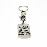 Self Care Gift, Self Care Is How You Win Your Power Back Keychain Gift, Affirmation Gifts, Strong Woman Gift, Divorce Gift, Wife Gift