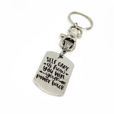 Self Care Gift, Self Care Is How You Win Your Power Back Keychain Gift, Affirmation Gifts, Strong Woman Gift, Divorce Gift, Wife Gift