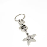 Positivity Gift, My Journey Keychain, Starfish Charm, Star Charm, Motivating Gift, Gift For Her, Wife Gift, Affirmation Gifts, Love Gifts