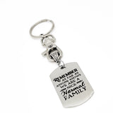 Family Gifts, Remember As Far As Anyone Knows We Are A Nice Normal Family Keychain, Family Reunion Gifts, Family Gathering, Family Love