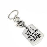 Encouragement Gift, Collect Moments Not Things Keychain Gift, Daughter Gift, Wife Gift, Trip Gifts, Girlfriend Trips, Getaway Gifts