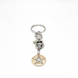 Sand Dollar Keychain, Beach Lover Gift, Sand-Dollar Gifts, Sand Dollar Collector, Beach Trip Gifts, Beach Memories, Beach House Keychain