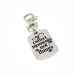 Encouragement Gifts, Collect Moments Not Things Clip On Charm, Girls Trip Gifts, Family Vacation Gifts, Girls Weekend Gifts, Gift For Her