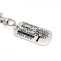Family Gifts, I Shook My Family Tree And A Bunch Of Nuts Fell Out Clip On Charm, Brother Gift, Sister Gift, Family Reunion Gift, Fun Family