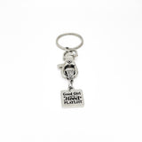 Fun Gifts, Good Girl With A Hood Playlist Keychain, Best Friend Gift, Gift For Her, Wife Gift, Funny Quotes