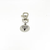 Gastric Sleeve Zipper Pull, Gastric Sleeve Medical ID Tag, No Blind NG, No NSAIDS, Medical Awareness Tag, Gastric Sleeve Medical Awareness