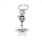 Encouragement Gift, Sparkle Like A Star Charm Keychain, Daughter Gift, Wife Gift, Actress Gift, Play Opening Night Gift, Granddaughter Gift