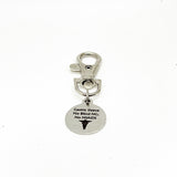 Gastric Sleeve Zipper Pull, Gastric Sleeve Medical ID Tag, No Blind NG, No NSAIDS, Medical Awareness Tag, Gastric Sleeve Medical Awareness