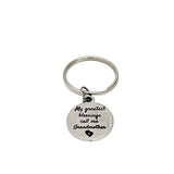 Grandmother Gifts, My Greatest Blessings Call Me Grandmother Keyring, Grandparents Day, Grandmother Birthday, Gift for Her, New Grandmother