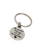 Grandmother Gifts, My Greatest Blessings Call Me Grandmother Keyring, Grandparents Day, Grandmother Birthday, Gift for Her, New Grandmother