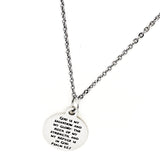 Faith Gift, God Is My Salvation And My Glory Necklace, Psalm 62 7, Scripture Gift, Scripture Jewelry, Faith Jewelry, Gift For Her