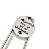 Grandmother Gifts, Grandmother Bookmark, My Greatest Blessings Call Me Grandmother Bookmark, Grandmother Gifts, Reader Gifts For Grandmother