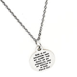 Faith Gift, God Is My Salvation And My Glory Necklace, Psalm 62 7, Scripture Gift, Scripture Jewelry, Faith Jewelry, Gift For Her