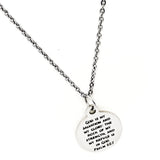 Faith Gift, God Is My Salvation And My Glory Necklace, Psalm 62 7, Scripture Gift, Scripture Jewelry, Faith Jewelry, Gift For Her